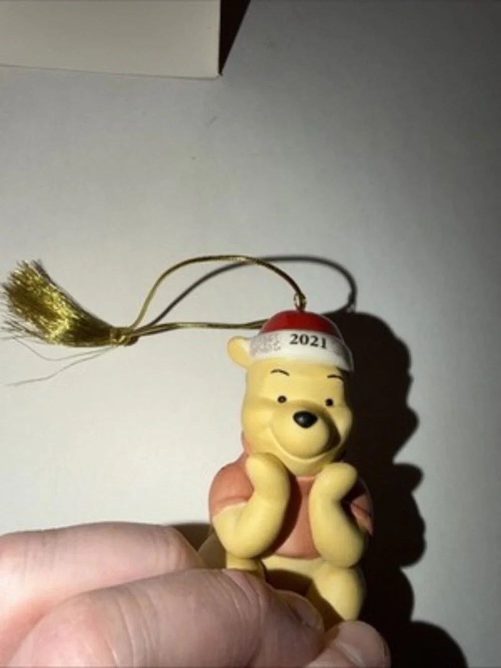 Lenox Disney Showcase Collection 2021 Pooh's Christmas Wish Christmas Ornament